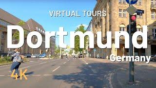 DORTMUND driving tour  Germany || Best Place in Germany 4K Video Tour