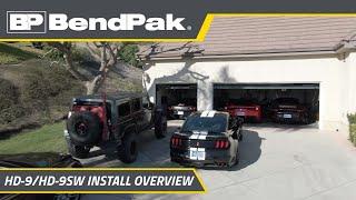 BendPak HD-9 Series Four-Post Lifts: Install Overview