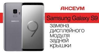 Samsung Galaxy S9 (SM-G960) - разбор и замена дисплея \ Replacement LCD