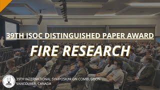 Experimental study on downward/opposed flame spread and extinction over electric... - 39th ISOC DPA