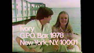 1978 Ivory Soap "Write us we may make a commercial about you too" TV Commercial