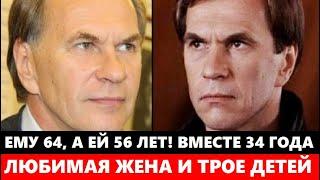 ЕМУ 64, А ЕЙ 56 ЛЕТ! ВМЕСТЕ УЖЕ 34 ГОДА! Актёр Алексей Гуськов, вторая жена и трое детей...