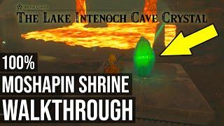 Moshapin Shrine TotK (The Lake Intenoch Cave Crystal Shrine Quest) - Zelda Tears of the Kingdom