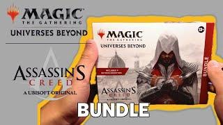Assassin’s Creed x Magic The Gathering Release Bundle Unboxing - UNIVERSES BEYOND SET