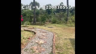 Gated community farmland and farmhouse for sale in Hosur, near Bangalore.