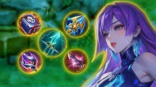 SKY PIERCER is Back!!! With These Broken Build!!! | Novaria Best Build 2024 Mobile Legends