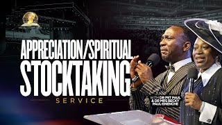 APPRECIATION/SPIRITUAL STOCKTAKING SERVICE 29-12-2024