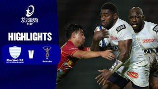 Extended Highlights - Racing 92 v Harlequins Round 1 | Investec Champions Cup 2024/25