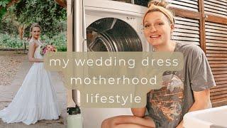 Chatty Motherhood VLOG | The Story Behind My Wedding Dress, Heart to Heart, Midwife Appointment