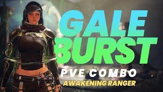 Awakening Ranger PVE | GALE BURST Combo | BDO