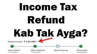 Income Tax Refund Kab Tak Ayga? | Income Tax Refund not received | ITR Refund Status Check