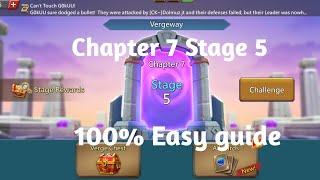 Lords mobile Vergeway chapter 7 Stage 5 easiest guide