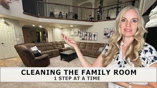 Family Room Cleaning Step By Step Guide