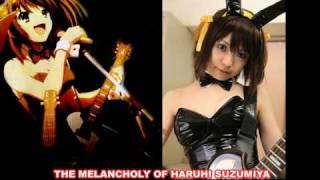 Cosplay : Haruhi Suzumiya Bunny Girl Slideshow