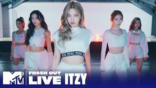 BTS of ITZY's Performance of 'Not Shy' & 'WANNABE'  EXCLUSIVE | #MTVFreshOut