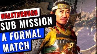 Nioh 2 A Formal Match Walkthrough | Sub Mission | GameClubz