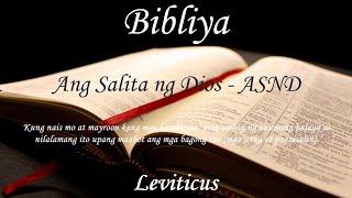 Tagalog Audio Bible - Audio Bibliya - Leviticus (KUMPLETO) - Ang Salita ng Dios (ASND)