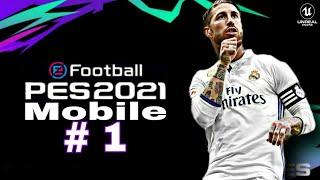 Прохождение игры PES Mobile 2021 : # 1 . Чудо спасло соперников .