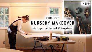 NURSERY MAKEOVER *Vintage, Collected & Inspired for Baby Boy* (Part 1)  | XO, MaCenna