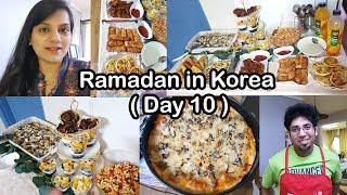 Ramadan Day 10 | Iftar Dawat at Our Home | Ramadan Routine in Korea | Sidra Riaz VLOGS