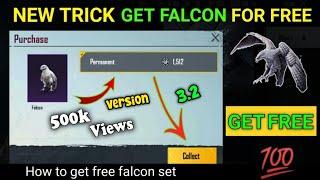 How to get free falcon in pubg mobile free falcon