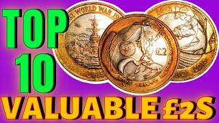 Top 10 Most Valuable and Rare £2 Coins! (UK Circulation) 2022