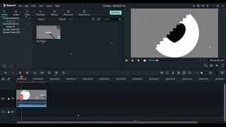 how to make reverse video in filmora 9 #short