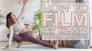 How to film yoga videos for Youtube - Camera settings, microphones, all you need to know