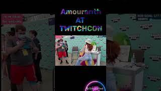 How to take a pic with Amouranth at TwitchCon #twitchcon #amouranth #shorts