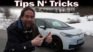 VW Id.3 - Tips and Tricks