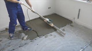 Screed from A to Z. Smooth floor. The subtleties of work. All stages.