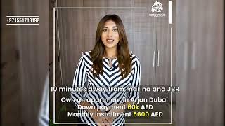 Own ready apartment in furjan Dubai for only 2000 AED monthly installment (with bank)