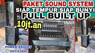 PAKET SOUND SYSTEM 10JT AN SIAP BUNYI // FULL BUILT UP