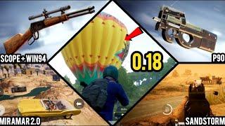 PUBG Mobile UPDATE 0.18 (May 7) Everything NEW! P90, Scoped Win94, Miramar 2.0, New Modes & MORE!