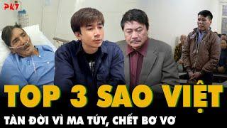 Trước CHI DÂN NGÁO ĐÁ phải xem TOP 3 NGHỆ SĨ VIỆT tàn đời vì ma túy, cái tên cuối GÂY SỐC | PKT