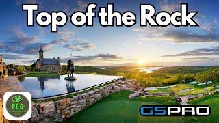 GSPRO Par 3 Adventure at Top of the Rock Golf Course on the Garmin R10!