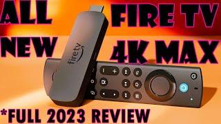 New Amazon Firestick 4k MAX 2023 Review! Unbox, Benchmark, Gaming | Can I install 3rd party apps? 