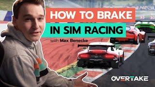 How to Brake in Sim Racing Titles like iRacing and AC | Tutorial w/ Max Benecke