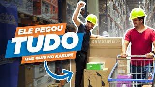 Ele realizou o SONHO de TODO GAMER! Ganhador do Mega Maio do KaBuM!