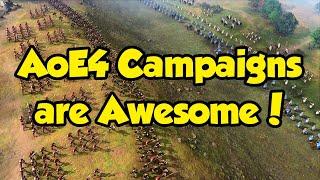 The AoE4 Campaigns are Awesome! (Norman campaign mission #1)