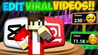 Edit Engaging Minecraft Videos [Part-3] || How To Edit Gaming Videos In Mobile 