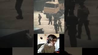 xQc 10 seconds into Call of Duty campaign #shorts