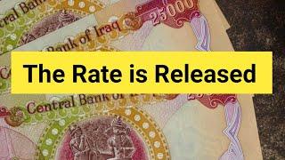 The Rate is Released |Wells Fargo Bank Confirmation IQD Value Charges |Iraqi Dinar News 10 September