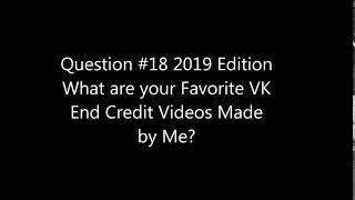 Question #18 1st Edition for people that have VK Only 2019 Edition