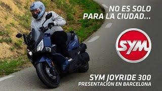SYM Joyride 300, o el encanto de la media cilindrada… Presentación nacional
