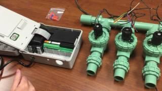 How to wire Valves and Timer