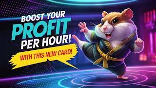 NEW UPDATE! GET THIS CARD BEFORE IT EXPIRE|Hamster Kombat's New Card| increase profit per hour