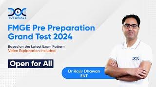 𝗙𝗠𝗚𝗘 𝗣𝗿𝗲 𝗣𝗿𝗲𝗽𝗮𝗿𝗮𝘁𝗶𝗼𝗻 𝗚𝗿𝗮𝗻𝗱 𝗧𝗲𝘀𝘁 𝘄𝗶𝘁𝗵 𝗩𝗶𝗱𝗲𝗼 𝗘𝘅𝗽𝗹𝗮𝗻𝗮𝘁𝗶𝗼𝗻 | 𝗢𝗽𝗲𝗻 𝗳𝗼𝗿 𝗔𝗹𝗹 | 𝗗𝗼𝗰𝗧𝘂𝘁𝗼𝗿𝗶𝗮𝗹𝘀