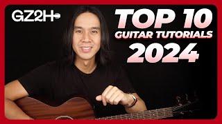  Top 10 Guitar Tutorials of 2024 - GuitarZero2Hero Countdown