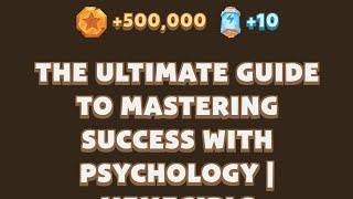 The Ultimate Guide to Mastering Success with Psychology | MemeGirls | Memefi New Video Code